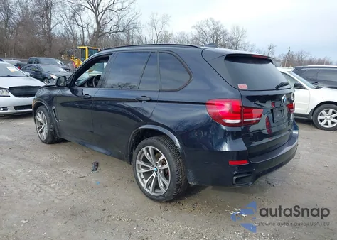 2015 BMW X5 xDrive50I z USA, uszkodzony, nr VIN 5UXKR6C52F0J77987